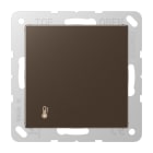 Jung - Régulateur KNX borgne avec entrée binaire 4E / A 500 Moka