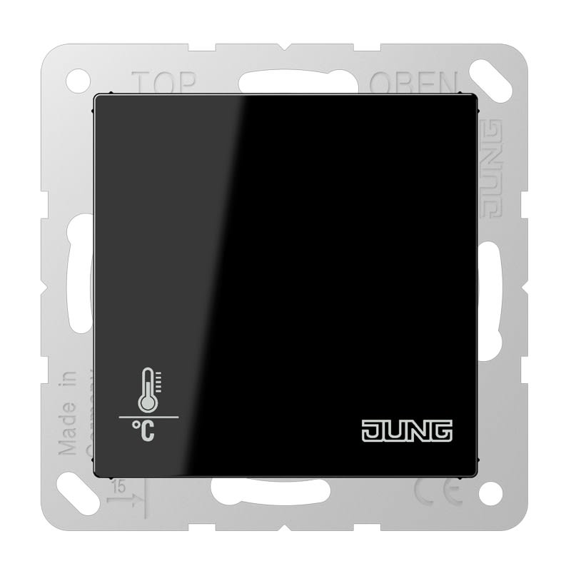 Jung - Régulateur KNX borgne avec entrée binaire 4E / A 500 Noir