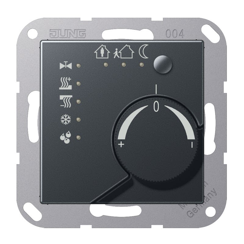 Jung - Régulateur KNX avec entrée binaire / A 500 Anthracite