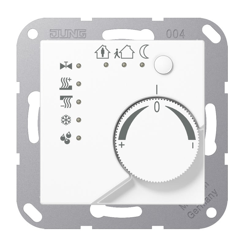 Jung - Régulateur KNX avec entrée binaire / A 500 Blanc