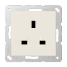 Jung - Prise British standard / A 500 Ivoire