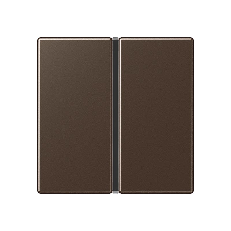 Jung - Kit touche complet 1 voie platine F40 / A 500 Moka