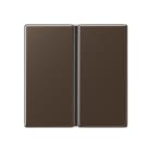 Jung - Kit touche complet 1 voie platine F40 / A 500 Moka