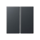 Jung - Kit touche complet 2 voies platine F40 / A 500 Anthracite