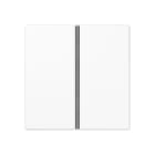 Jung - Kit touche complet 2 voies platine F40 / A 500 Blanc