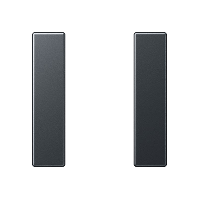 Jung - Kit touche complet 1 voie platine F50 / A 500 Anthracite