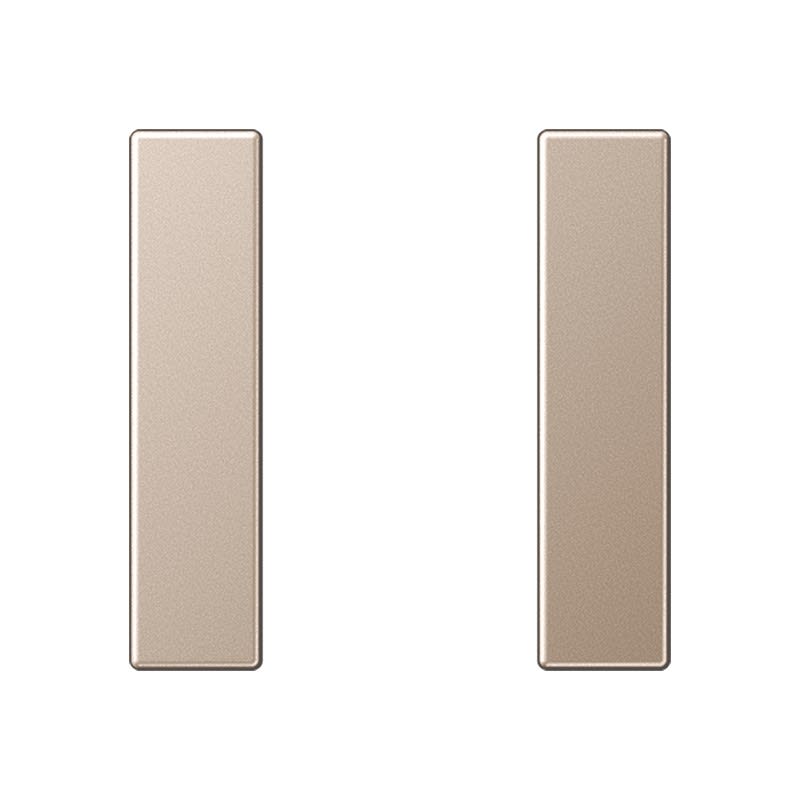 Jung - Kit touche complet 1 voie platine F50 / A 500 Champagne