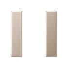 Jung - Kit touche complet 1 voie platine F50 / A 500 Champagne