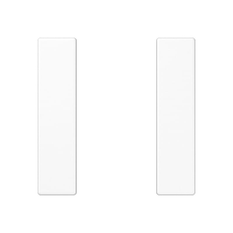 Jung - Kit touche complet 1 voie platine F50 / A 500 Blanc