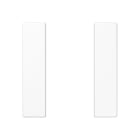 Jung - Kit touche complet 1 voie platine F50 / A 500 Blanc