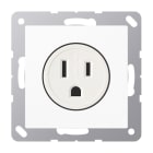 Jung - Prise de courant US-NEMA 15A / A 500 Blanc