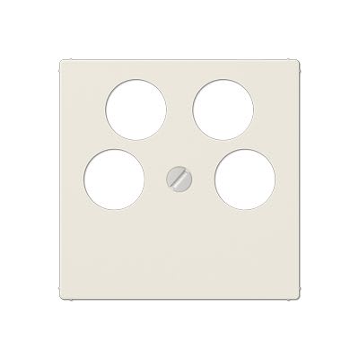 Jung - Enjoliveur pour prise TV-FM-SAT Ankaro / A 500 Ivoire