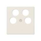 Jung - Enjoliveur pour prise TV-FM-SAT Ankaro / A 500 Ivoire