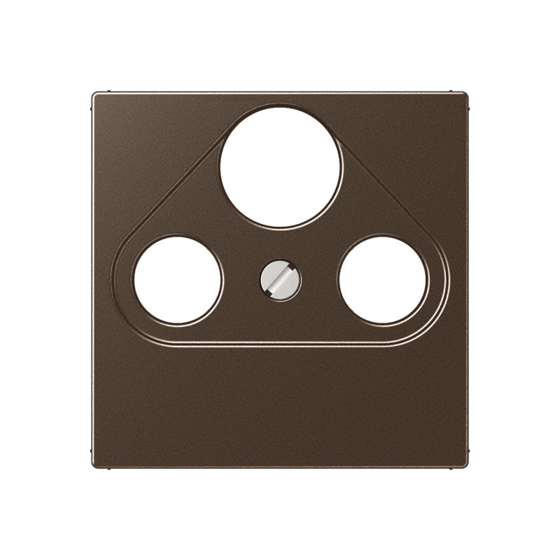 Jung - Enjoliveur pour prise TV-FM-SAT / série A 500 Moka