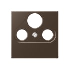 Jung - Enjoliveur pour prise TV-FM-SAT / série A 500 Moka