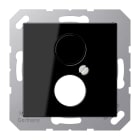 Jung - Enjoliveur pour 2 mini fiches / série A 500 Noir