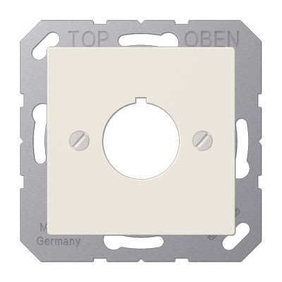 Jung - Enjoliveur pour auxiliaire 22,5 mm / série A 500 Ivoire