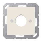 Jung - Enjoliveur pour auxiliaire 22,5 mm / série A 500 Ivoire