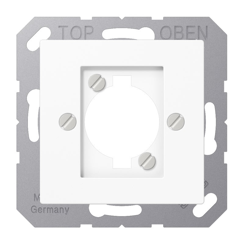 Jung - Enjoliveur pour connecteur HP / série A 500 Blanc