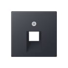 Jung - Enjoliveur pour prise IAE/UAE / A 500 Anthracite