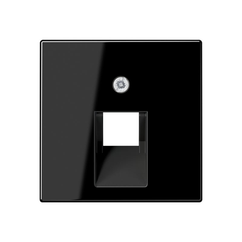 Jung - Enjoliveur pour prise IAE/UAE / A 500 Noir