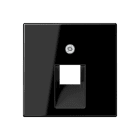 Jung - Enjoliveur pour prise IAE/UAE / A 500 Noir