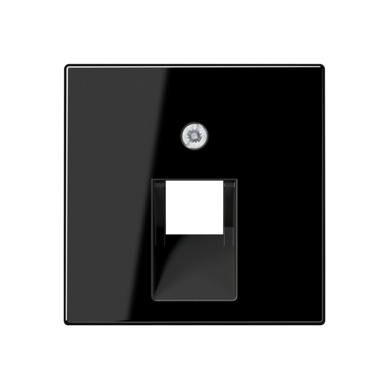 Jung - Enjoliveur pour prise IAE/UAE / A 500 Noir