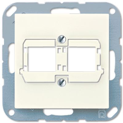 Jung - Enjoliveur pour noyau Reichle+De-Massari / A 500 Ivoire