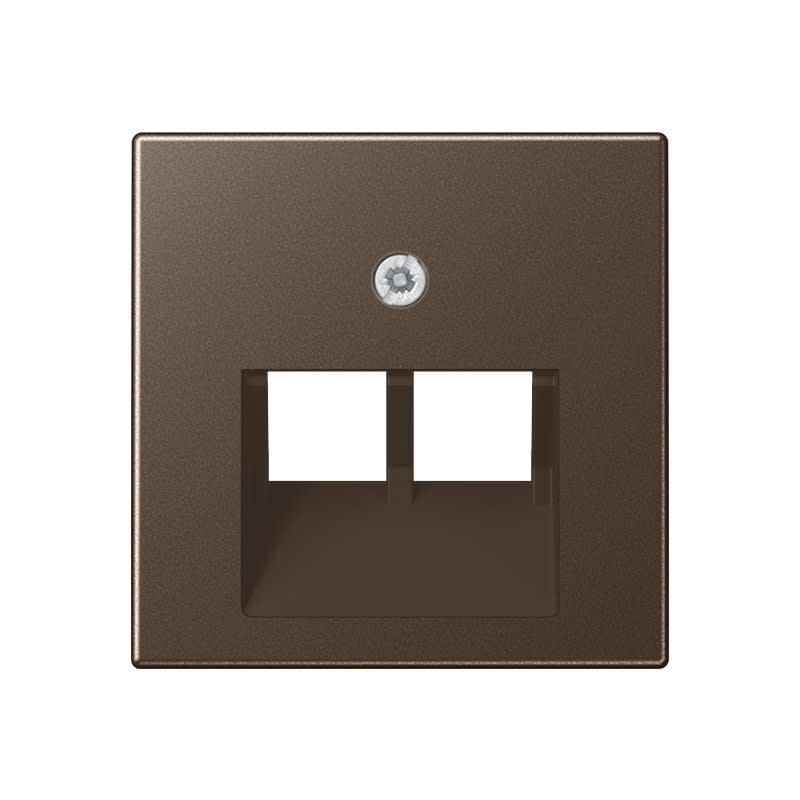 Jung - Enjoliveur pour double prise IAE/UAE / A 500 Moka