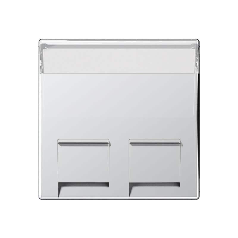 Jung - Enjoliveur pour trois noyaux Modulear-Jack / A 500 Aluminium