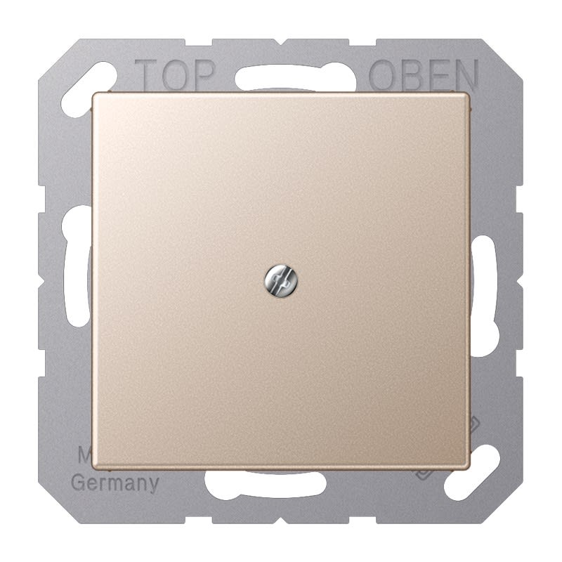 Jung - Sortie de câble avec serre câble / Série A 500 Champagne