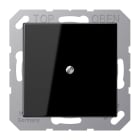 Jung - Sortie de câble avec serre câble / Série A 500 Noir