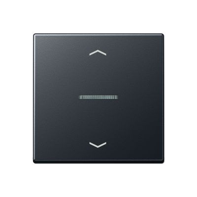 Jung - Enjo simple touche a voyant+fleches - A 500 Anthracite