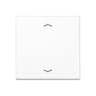 Jung - Enjo simple touche avec fleches - A 500 Blanc