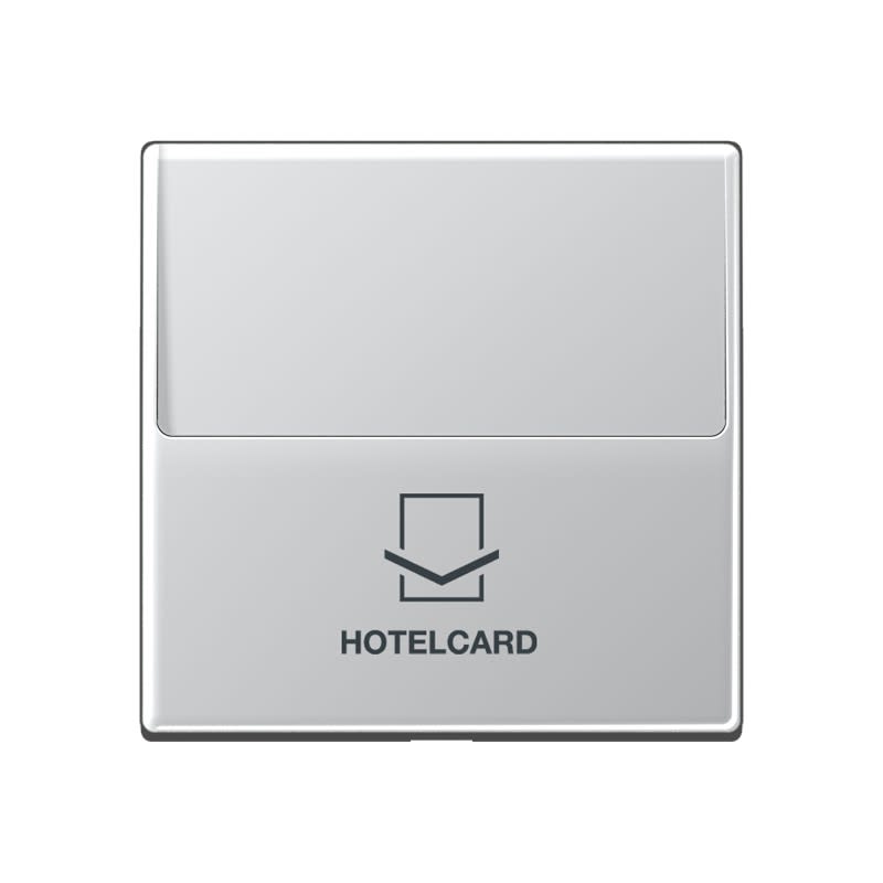 Jung - Enjoliveur Interrupteur Hotelcard / Série A 500 Aluminium