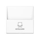 Jung - Enjoliveur Interrupteur Hotelcard / Série A 500 Blanc