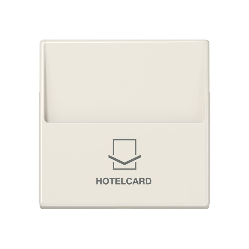 Jung - Enjoliveur Interrupteur Hotelcard / Série A 500 Ivoire