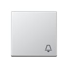Jung - Enjoliveur avec symbole "sonnerie" / Série A 500 Aluminium