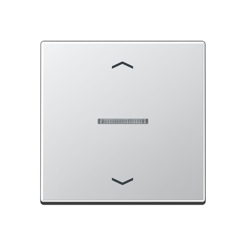 Jung - Enjo simple touche a voyant+fleches - A 500 Aluminium