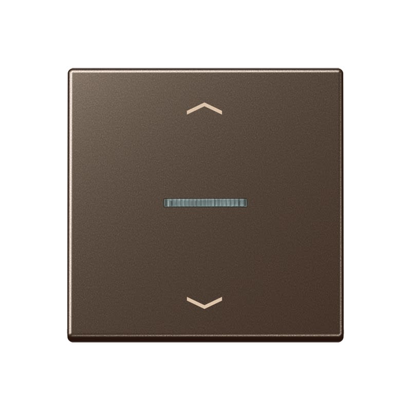 Jung - Enjo simple touche a voyant+fleches - A 500 Moka