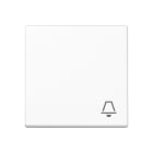 Jung - Enjoliveur avec symbole "sonnerie" / Série A 500 Blanc