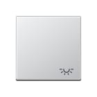 Jung - Enjoliveur avec symbole "lumière" / Série A 500 Aluminium