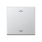 Jung - Enjo simple touche avec fleches - A 500 Aluminium