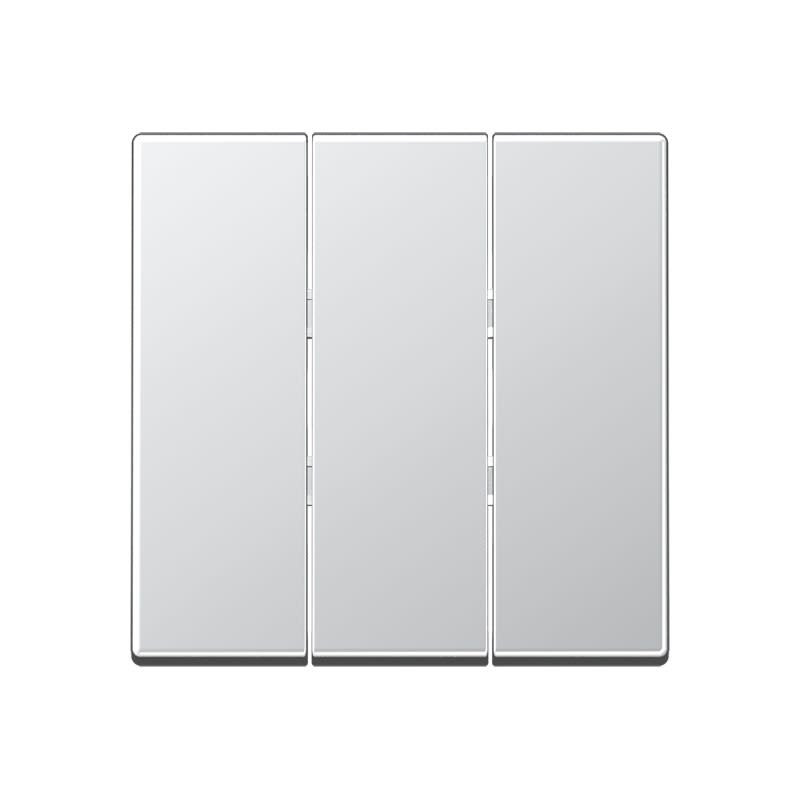 Jung - Enjoliveur pour IN+BP 3 voies / Série A 500 Aluminium