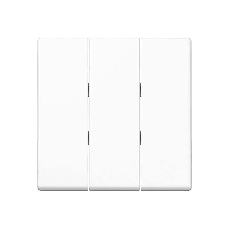 Jung - Enjoliveur pour IN+BP 3 voies / Série A 500 Blanc