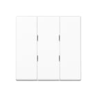 Jung - Enjoliveur pour IN+BP 3 voies / Série A 500 Blanc