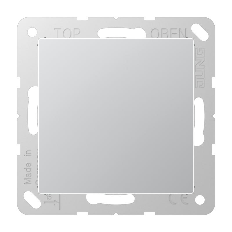 Jung - Enjoliveur obturateur de finition / Série A 500 Aluminium