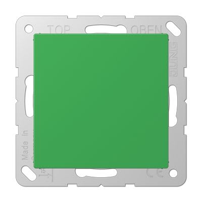 Jung - Enjoliveur obturateur de finition / Série A 500 Vert