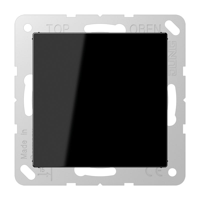 Jung - Enjoliveur obturateur de finition / Série A 500 Noir