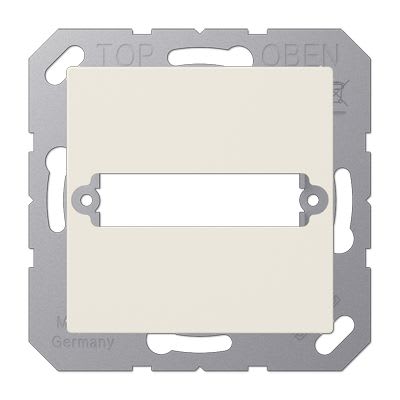 Jung - Enjoliveur pour connecteur trapèze 25 / Série A 500 Ivoire